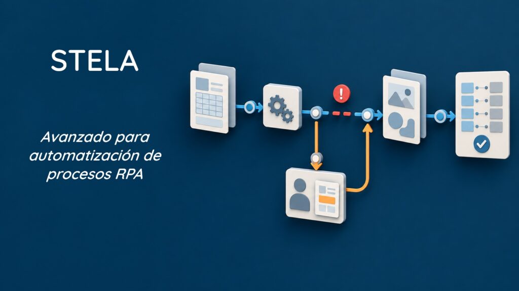 Curso avanzado de automatización de procesos RPA con STELA