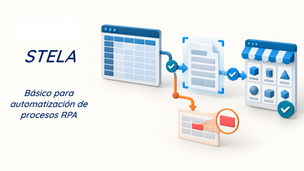 Curso inicial de automatización de procesos RPA con STELA