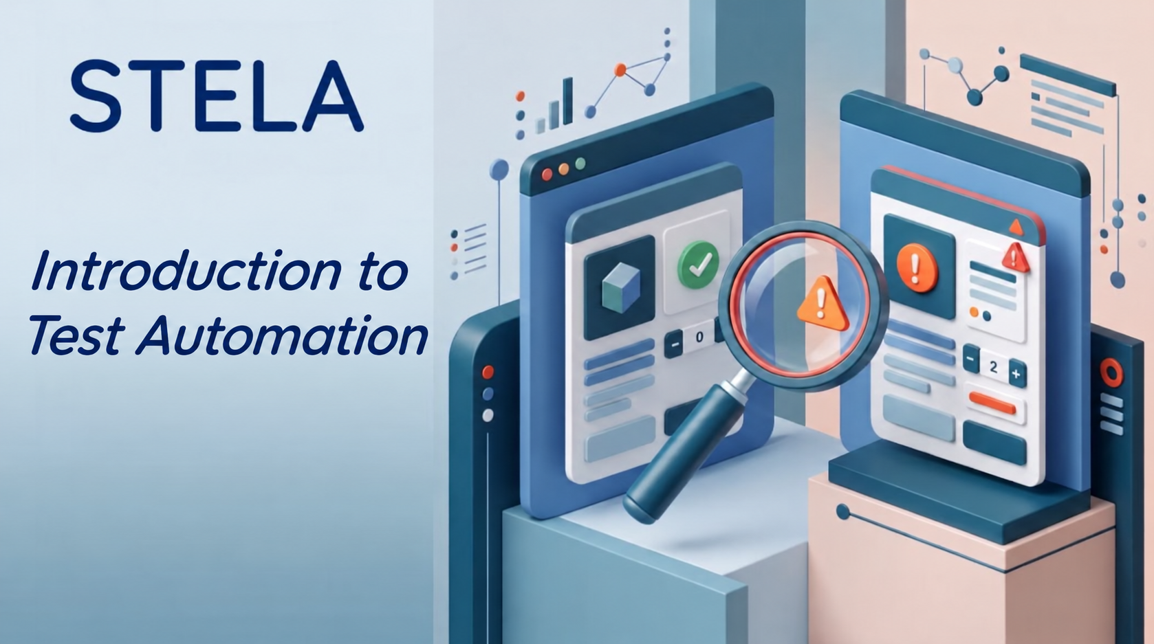 STELA - Introduction to test Automation course cover