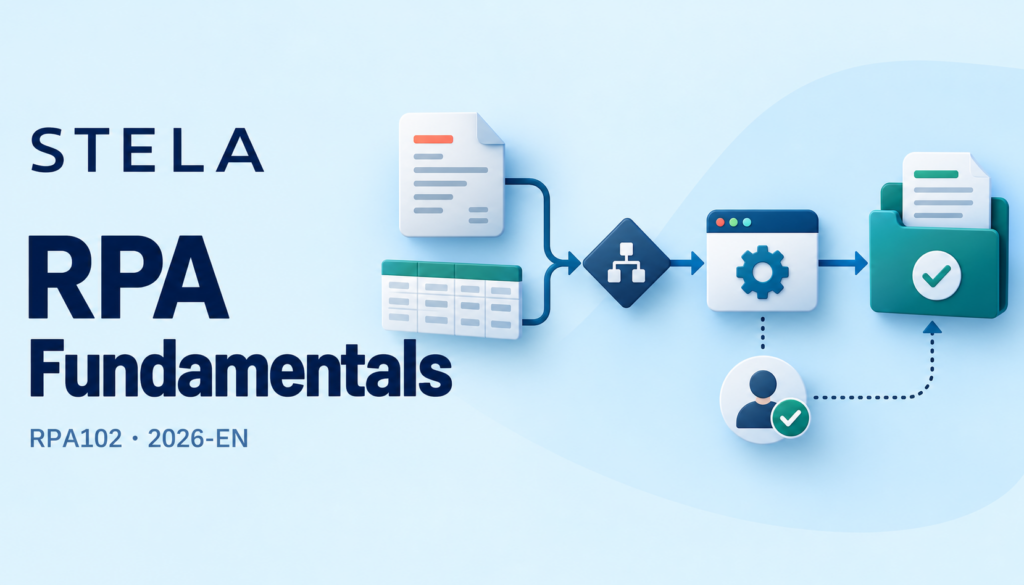 STELA RPA Fundamentals course